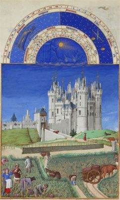 Le Très Riches Heures du Duc de Berry! Un capolavoro di miniatura illuminata e dettagli intricati che incantano lo spettatore