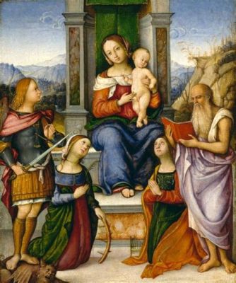 The Virgin and Child Enthroned: Una Visione Sublime del Divino Amore Materno!